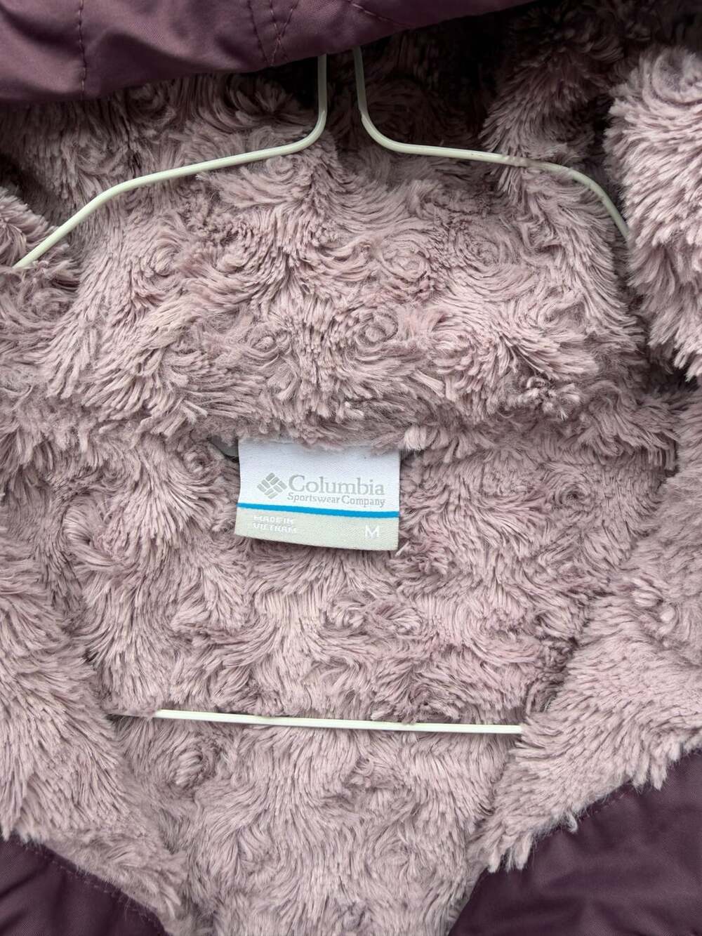 Columbia Copper Crest Women's Hooded Quilted Jacket Marionberry Purple Size M - Picture 2 of 5